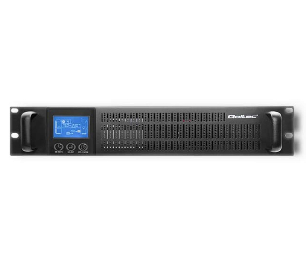 QOLTEC Zasilacz awaryjny RACK | 1kVA | 800W | LCD 53945 - 721413 - zdjęcie
